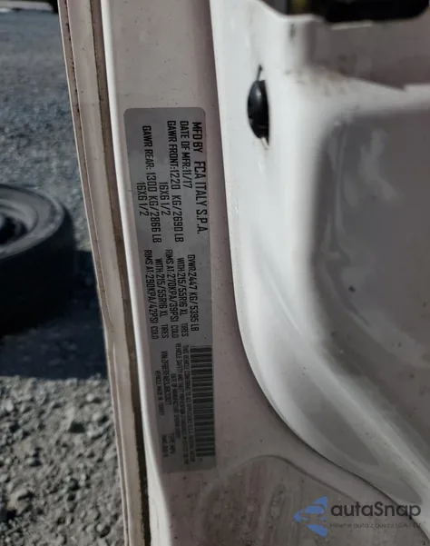 2018 Ram Promaster City из США, поврежденный, VIN ZFBERFAB3J6K33127